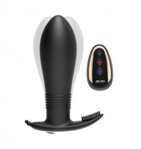 JEUSN - Anal Dragon Plug Vibration Massager (Wireless Remote - Chargeable)